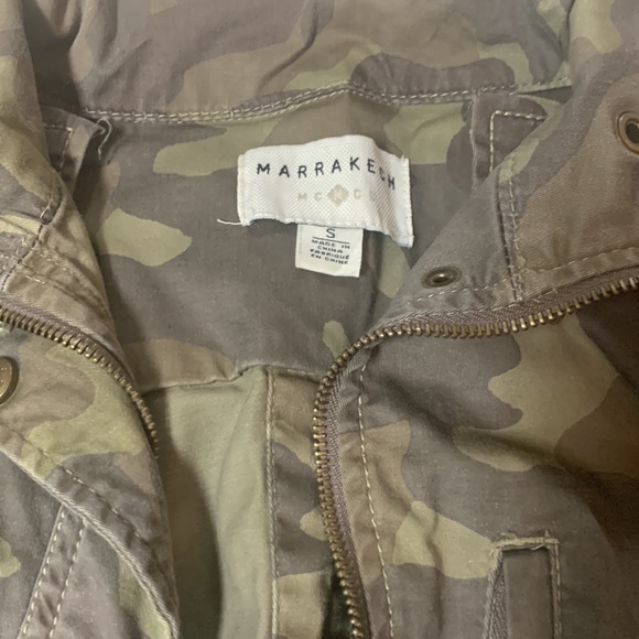 Anthropologie Camo Jacket - Picture 5 of 7